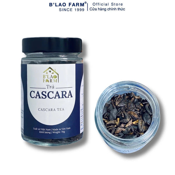 Trà cascara (vỏ quả cà phê) Cầu Đất B'Lao Farm hũ 70g – ảnh 1