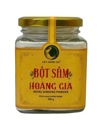 Bột sâm Bố Chính SBC Hoàng Gia hũ 50g – ảnh 1