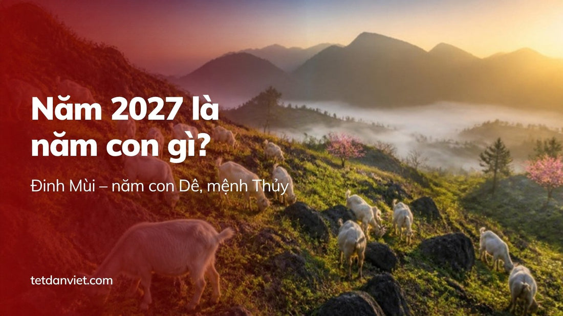 Năm 2027 là năm con gì? Đinh Mùi và hình ảnh con dê trong văn hóa Việt