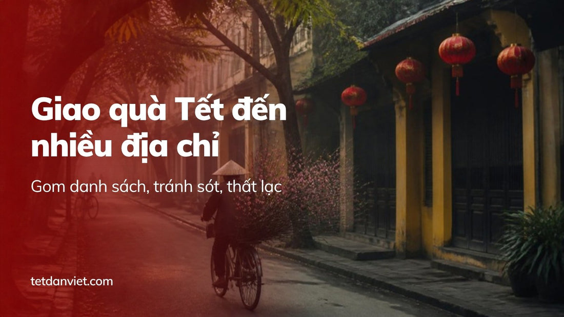 Giao quà Tết đến nhiều địa chỉ