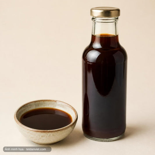 Mật hoa dừa cô đặc Trà Vinh chai 250g – ảnh minh họa