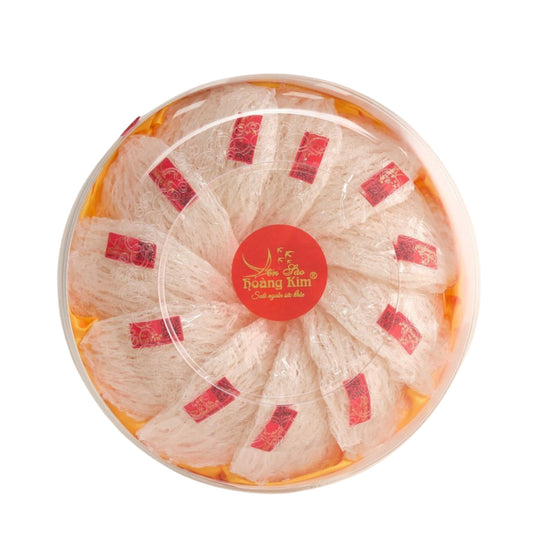 Tổ yến tinh chế loại 1 Khánh Hòa Hoàng Kim hộp 50g – ảnh sản phẩm nền trắng