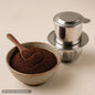 Cà phê bột Arabica Khe Sanh – ảnh chính, bát cà phê bột và phin