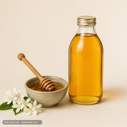 Mật ong hoa cà phê Gia Lai chai 500ml – ảnh minh họa