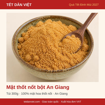 Mật thốt nốt bột An Giang – quà Tết Dân Việt Đinh Mùi 2027