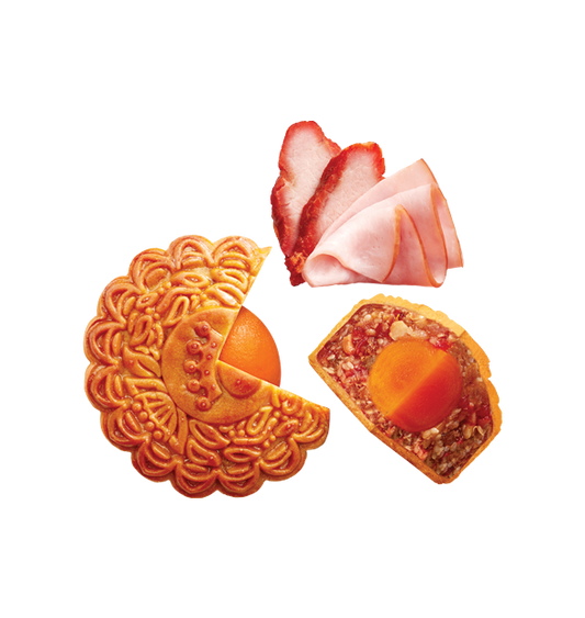 Bánh Nướng Kinh Đô - Jambon Xá Xíu 2 Trứng Đặc Biệt 210g