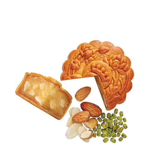 Bánh Ăn Chay Kinh Đô - Đậu Xanh Hạnh Nhân 150g