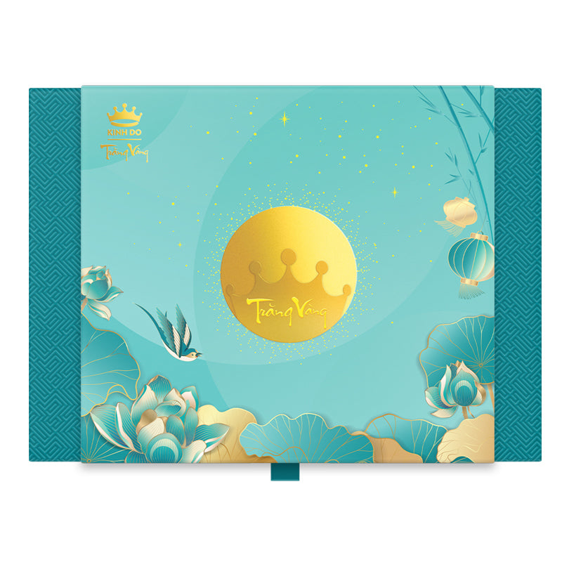 Bánh Trung Thu Trăng Vàng - An Phúc Hộp 6 Bánh 80g