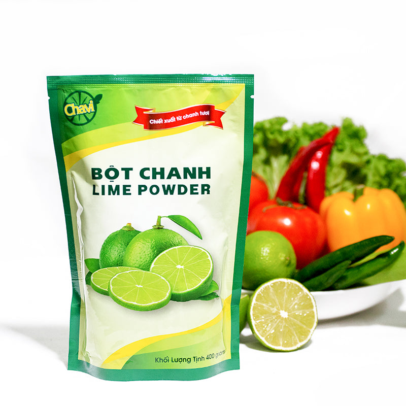 Bột chanh gia vị Long An Chavi túi 400g – ảnh 1