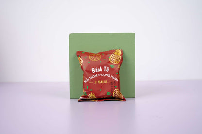 Bánh dứa (bánh tô trái thơm) Đại Phát hộp 10 bánh 400g – ảnh 3