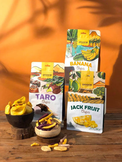 Mít sấy giòn Long An Lafooco gói 100g – ảnh 2