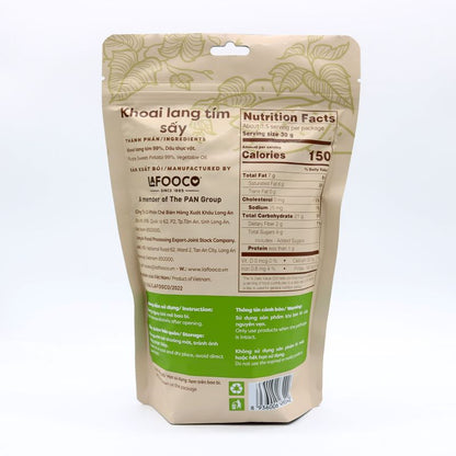 Khoai lang tím sấy giòn Long An Lafooco gói 100g – ảnh 4