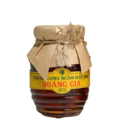 Sâm Bố Chính ngâm mật ong SBC Hoàng Gia chai 100ml – ảnh 1